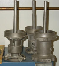 After Sandblasting the Hubs